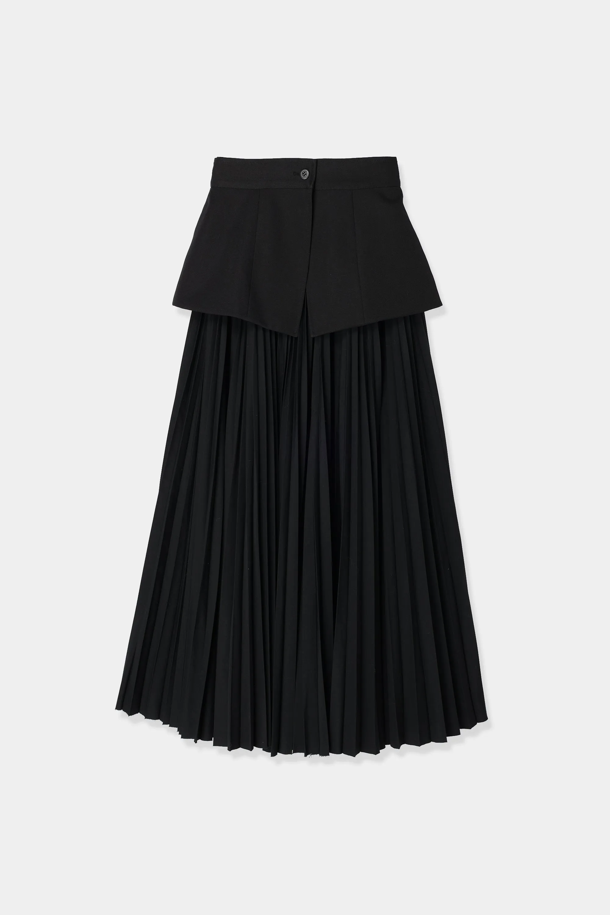 accordion pleats skirt