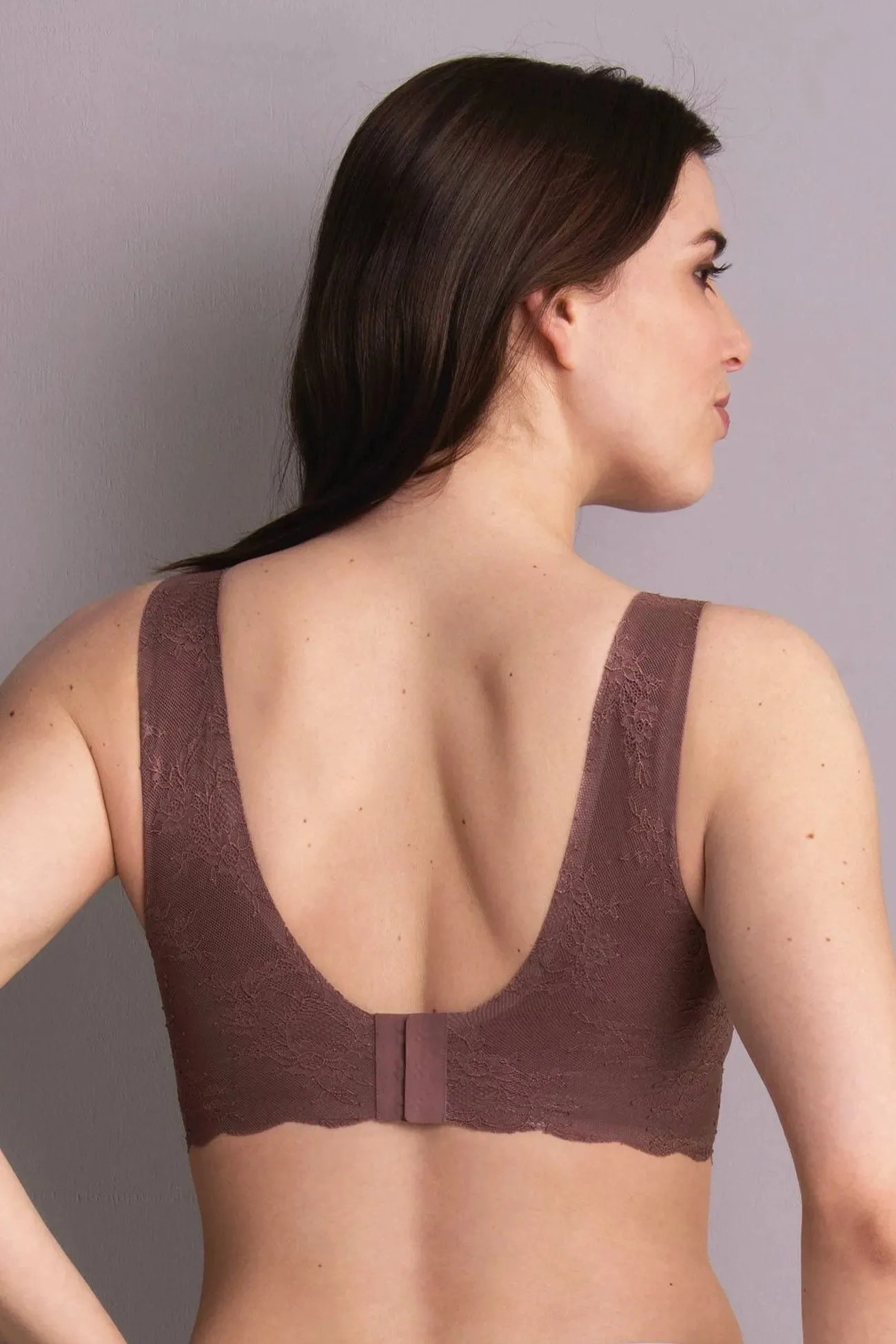 Anita Essentials Lace Bralette - Berry