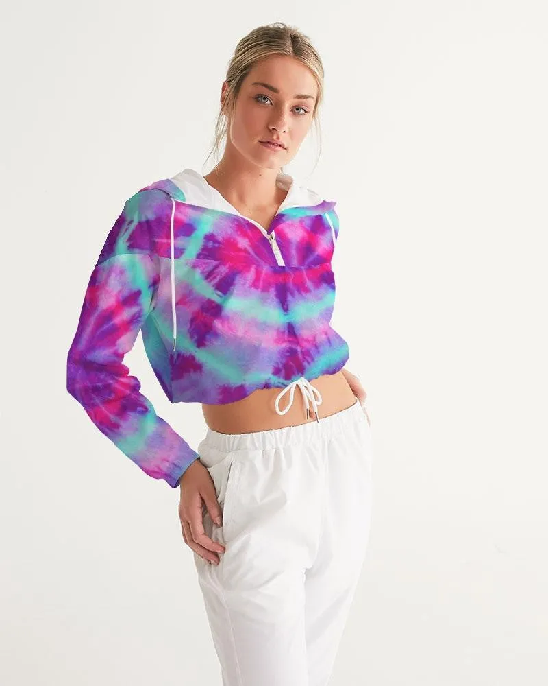 Ava quarter zip  Cropped Windbreaker