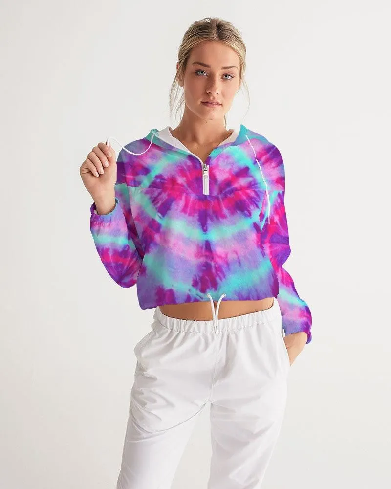 Ava quarter zip  Cropped Windbreaker