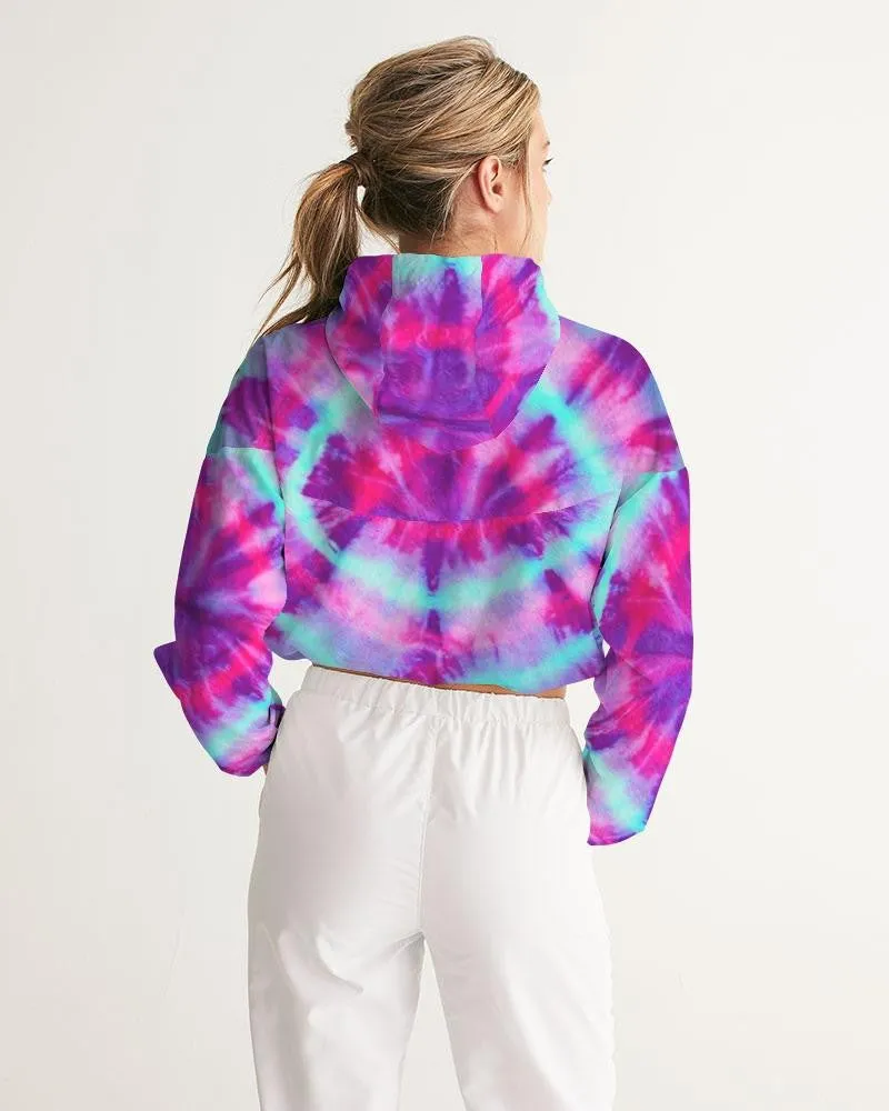Ava quarter zip  Cropped Windbreaker