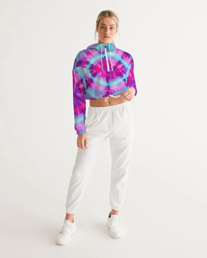 Ava quarter zip  Cropped Windbreaker