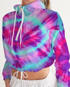 Ava quarter zip  Cropped Windbreaker