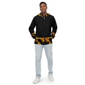 Black & Yellow Men’s Windbreaker