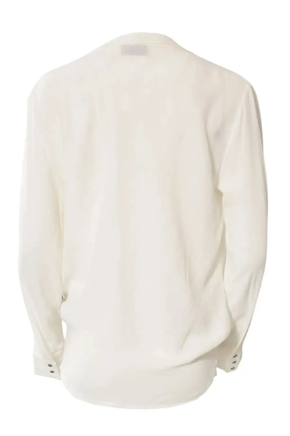 Crepe Wrap Front Blouse