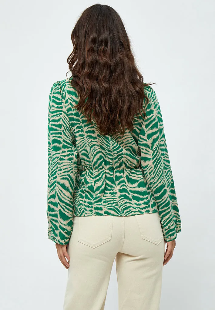 DSAlberte Wrap Blouse - Simply Green