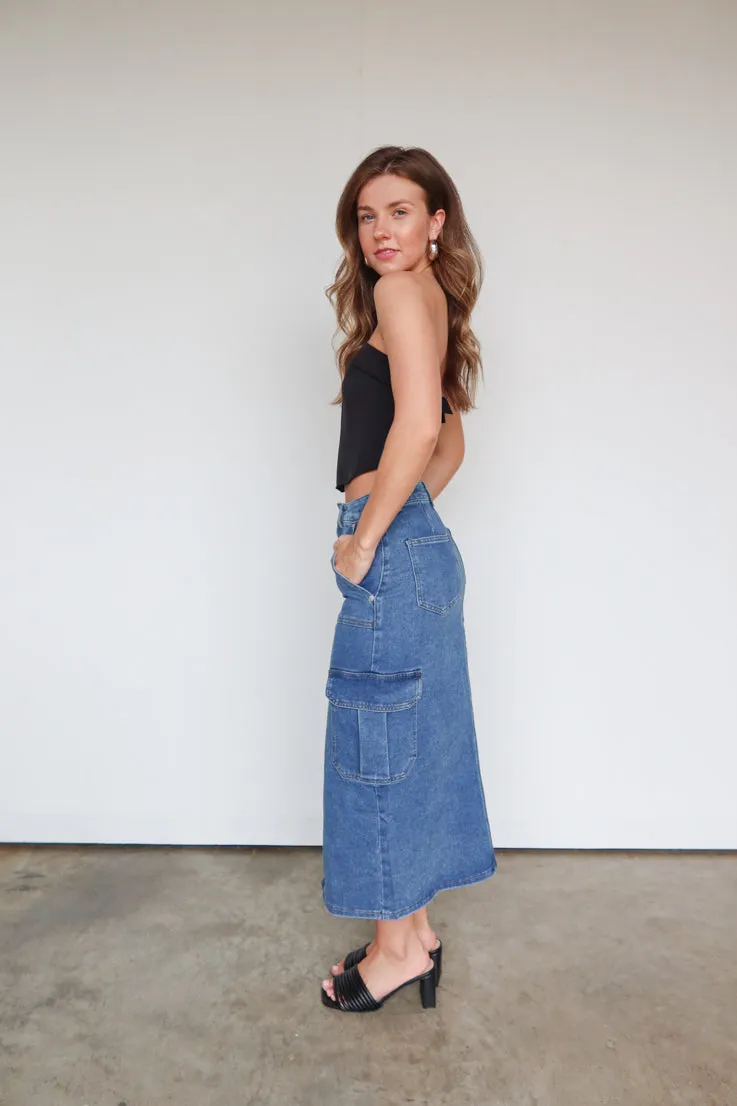 Forever Promises Strapless Top