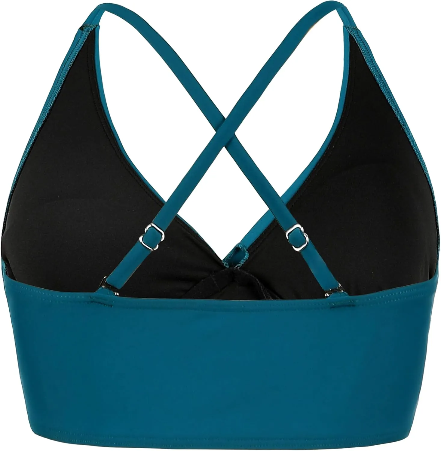 Hilor Women's Push Up Bikini Tops Underwire Swimsuit Top Sexy V Neck Bikini Bathing Suit Swim Tops