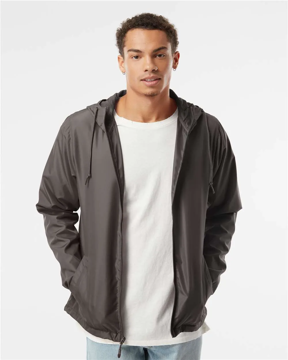 Independent Trading Co. - Unisex Lightweight Windbreaker Full-Zip Jacket