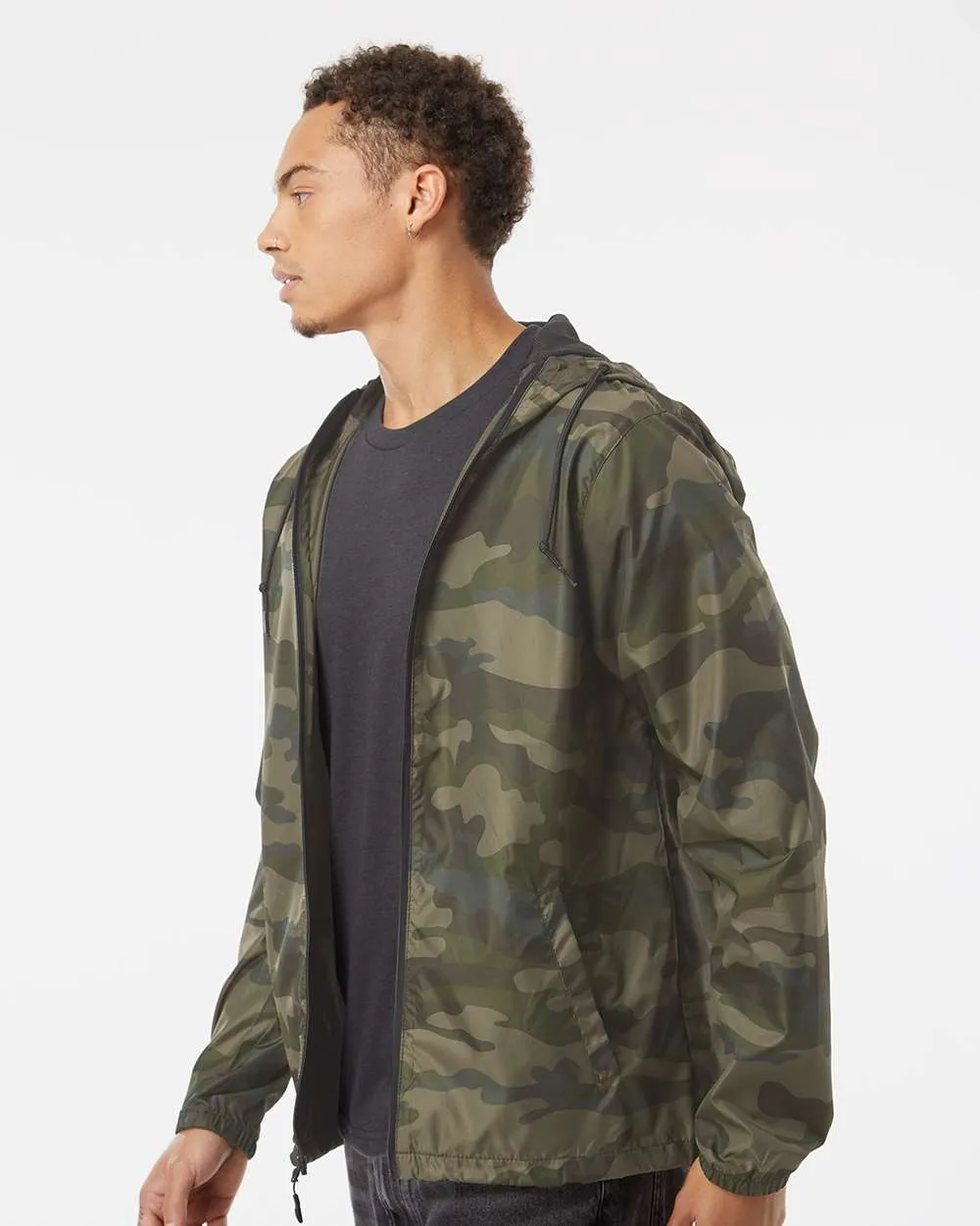 Independent Trading Co. - Unisex Lightweight Windbreaker Full-Zip Jacket