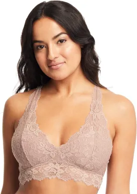 Mia Lace Bralette for Women, Unpadded and Unlined Wireless Bra, Perfect Racerback Everyday Lingerie