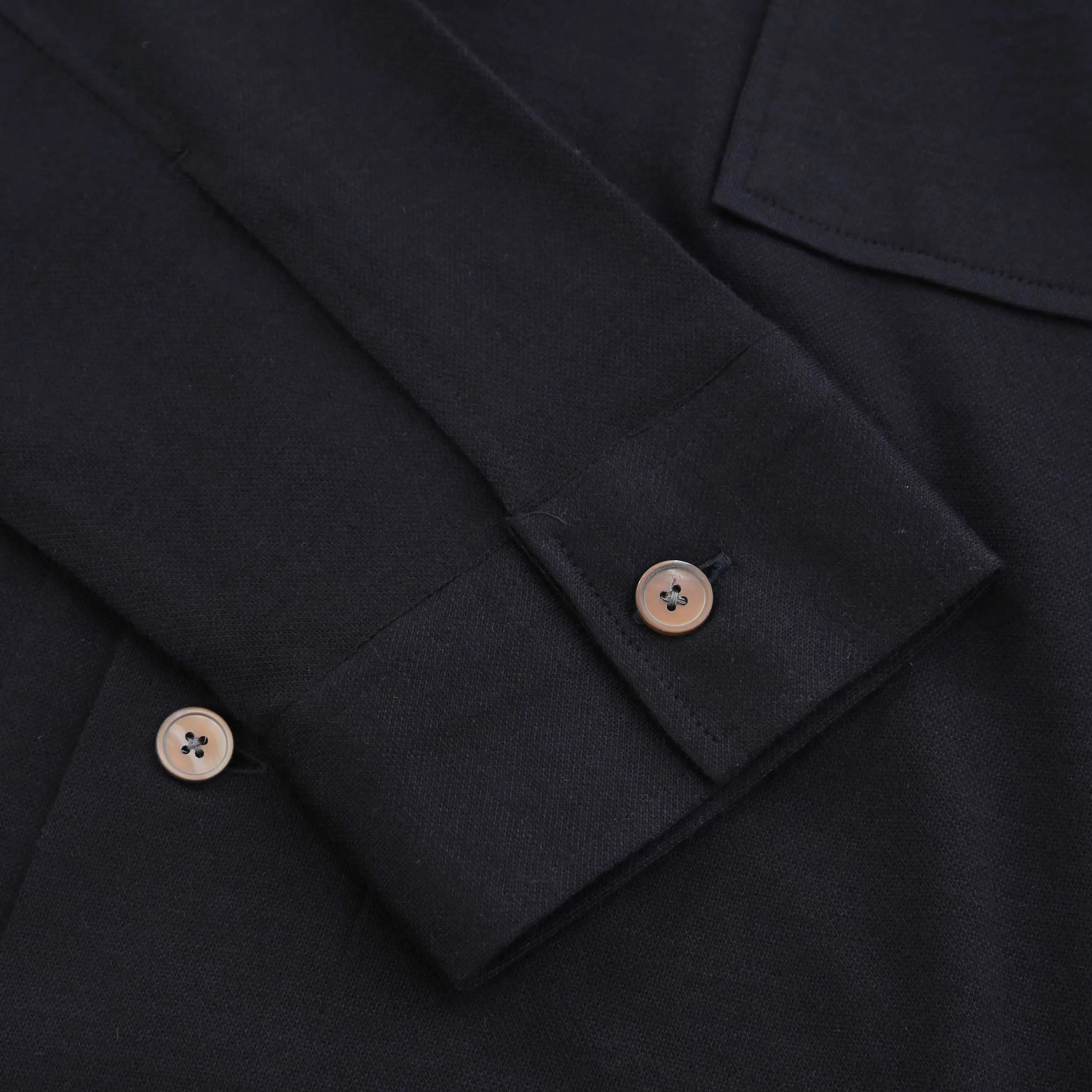 Paul Smith Button Thru Overshirt in Navy