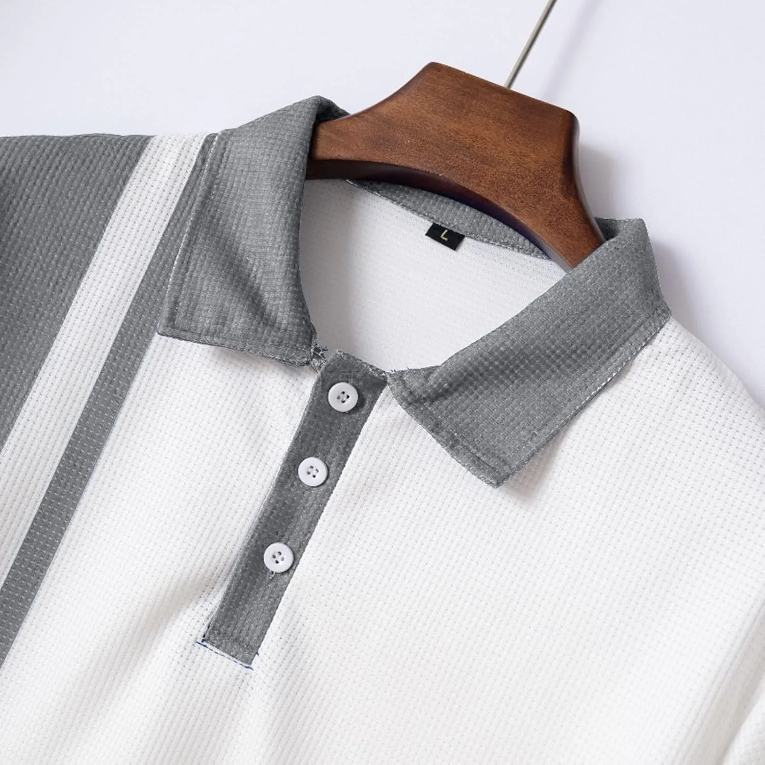 Polos for Men 2024 Solid Color Stand Collar Shirt Short Sleeved Casual T Shirt Tshirts Shirts for Men Polo Shirts