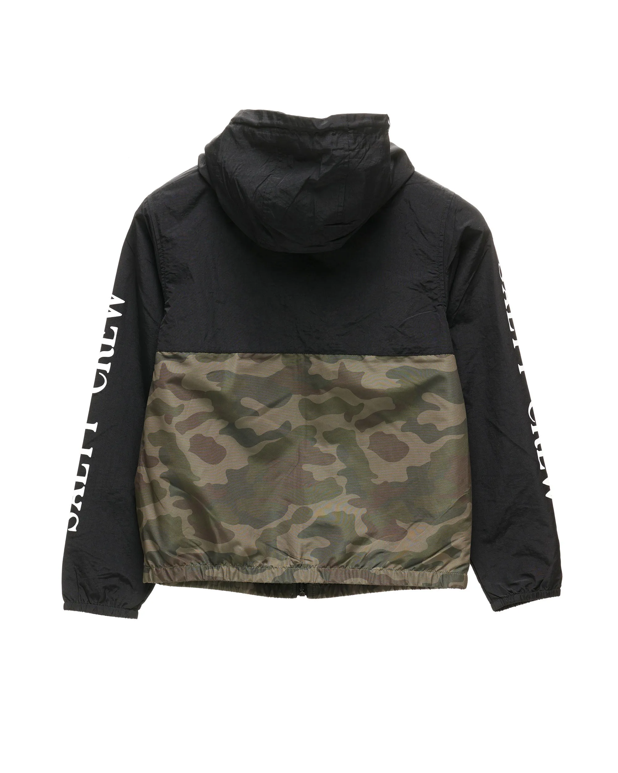 S-Hook Boys Windbreaker - Black Camo