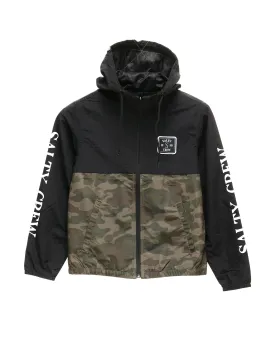 S-Hook Boys Windbreaker - Black Camo