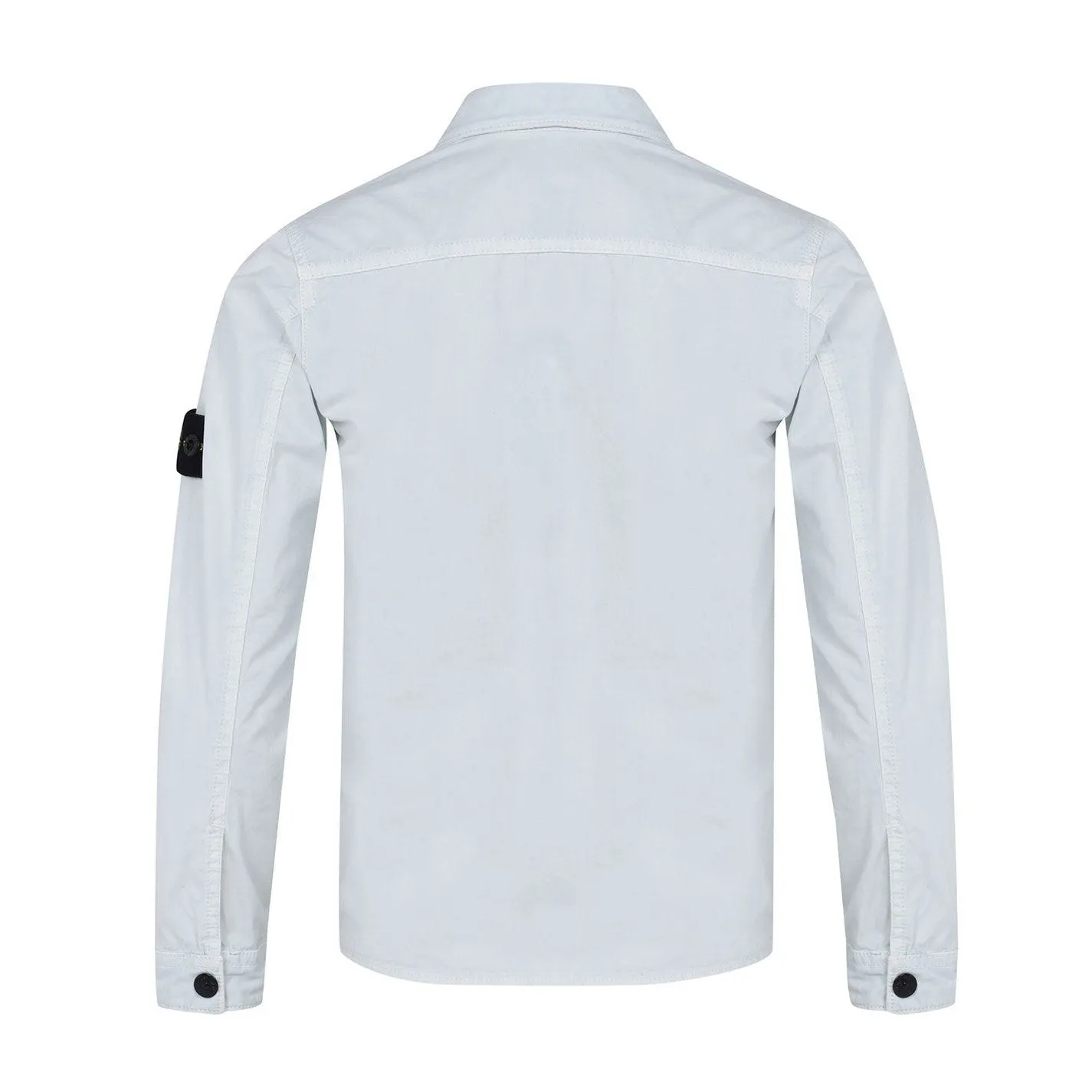 Stone Island Junior Pale Blue Overshirt