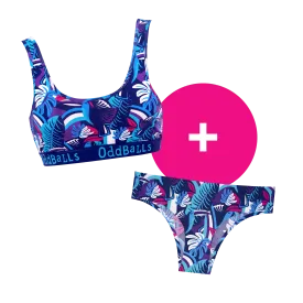 Toucan - Women's Bralette and Seamless Brazilian Bundle