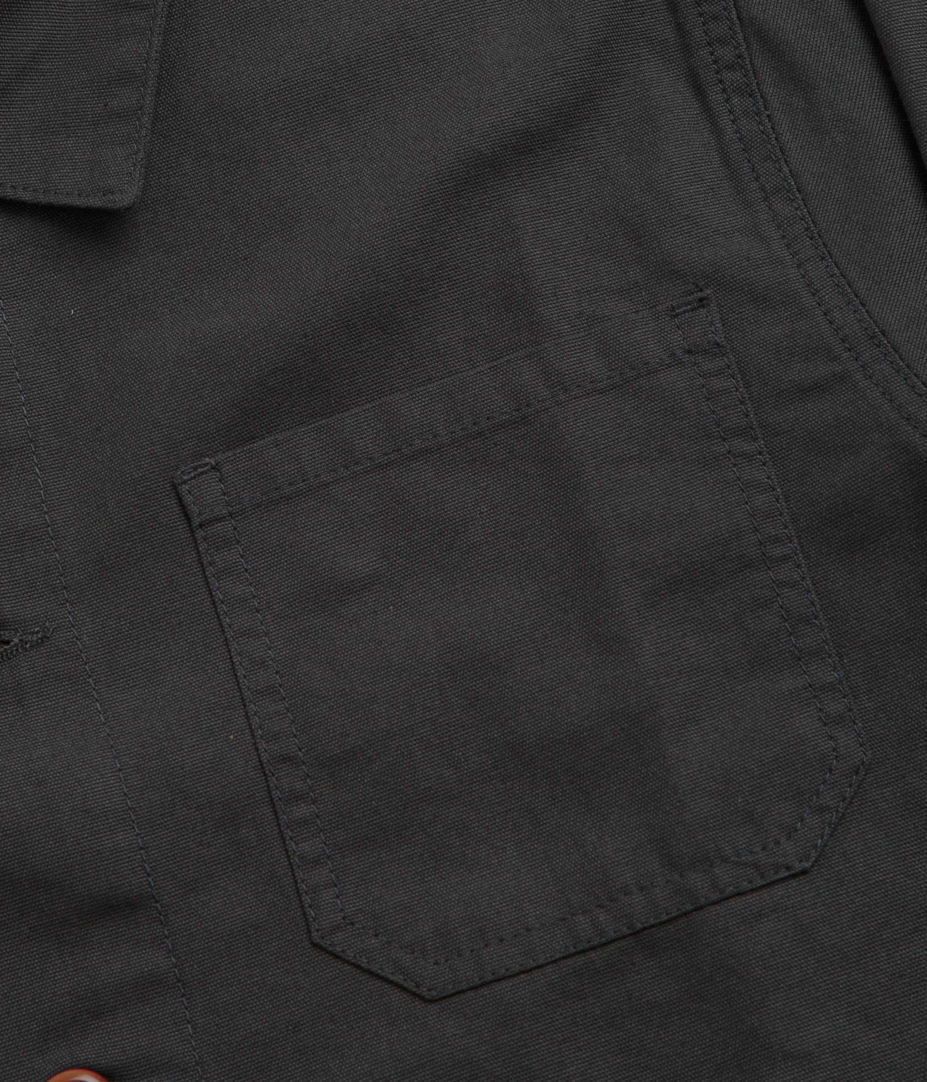 Uskees 3001 Buttoned Overshirt - Charcoal
