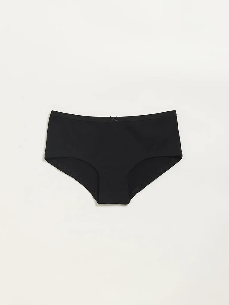 Wunderlove Multicolour Cotton Blend Briefs - Pack of 3